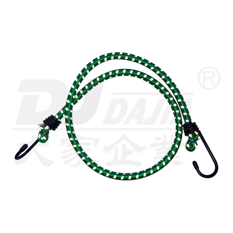 Stalen haak ronde reflecterende bungee elastische koord