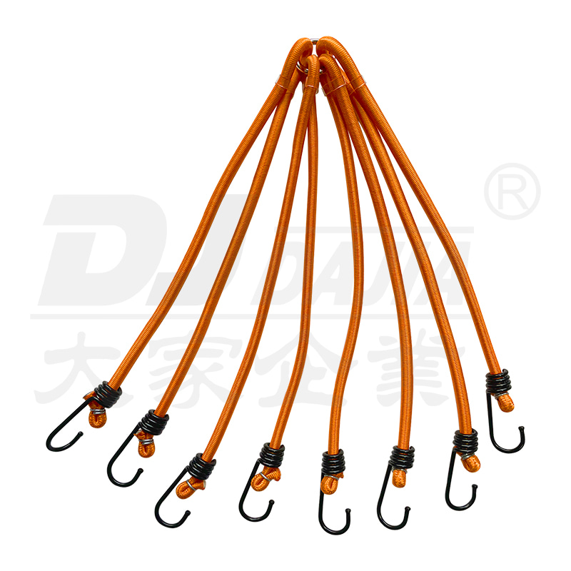 8 mm bungee koorden voor 8 armen elastische bagagebanden met haken