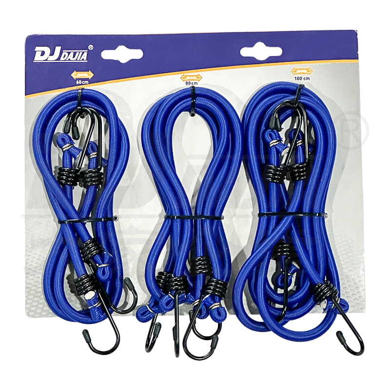 8 mm injectie stalen haak lichtgewicht bungee koorden